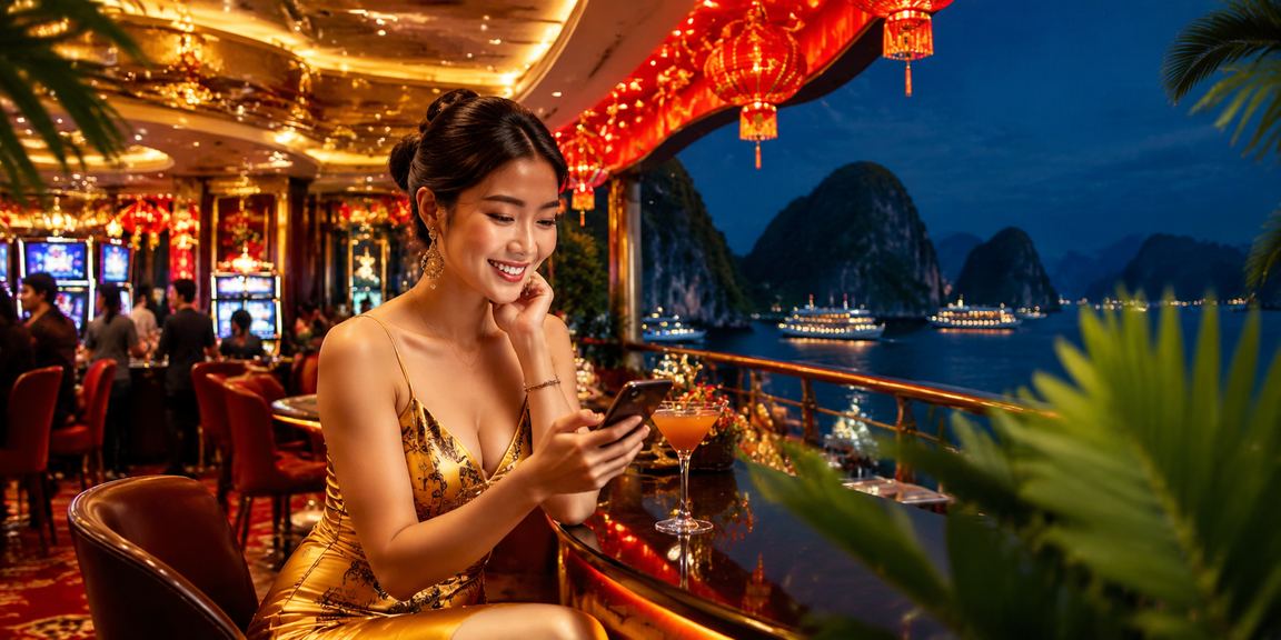 Vịnh Hạ Long rực rỡ trong lễ hội Tết với trải nghiệm casino trên điện thoại