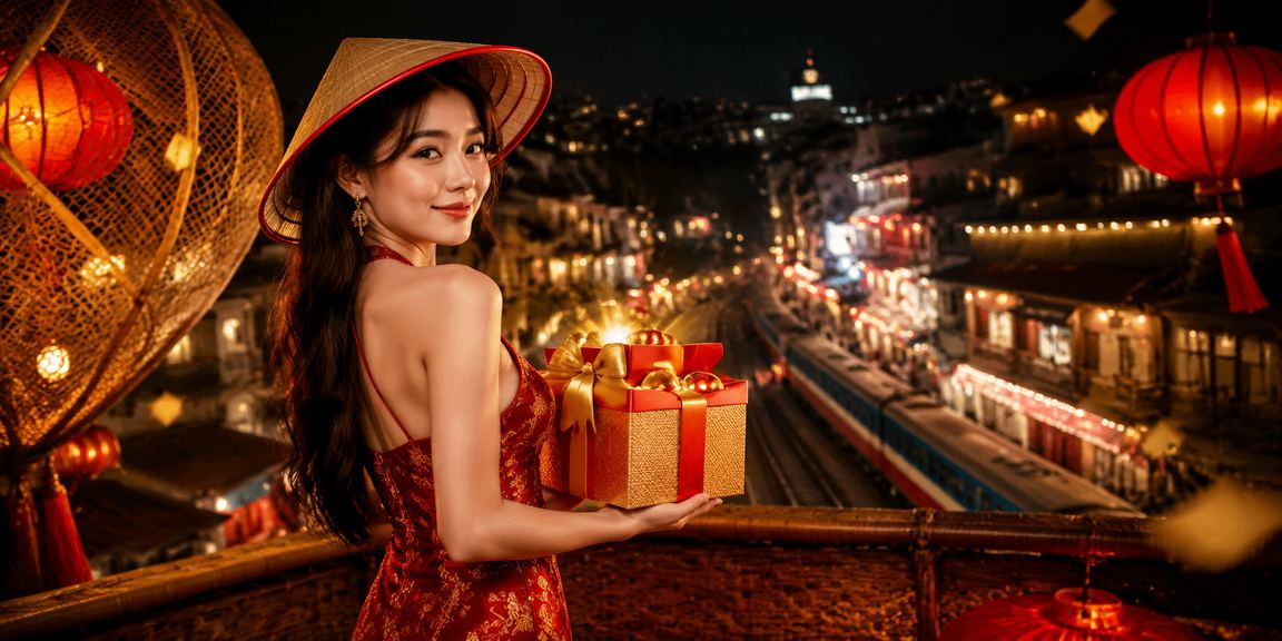 Khung cảnh Hà Nội truyền thống gắn với thói quen giải trí trực tuyến hiện đại