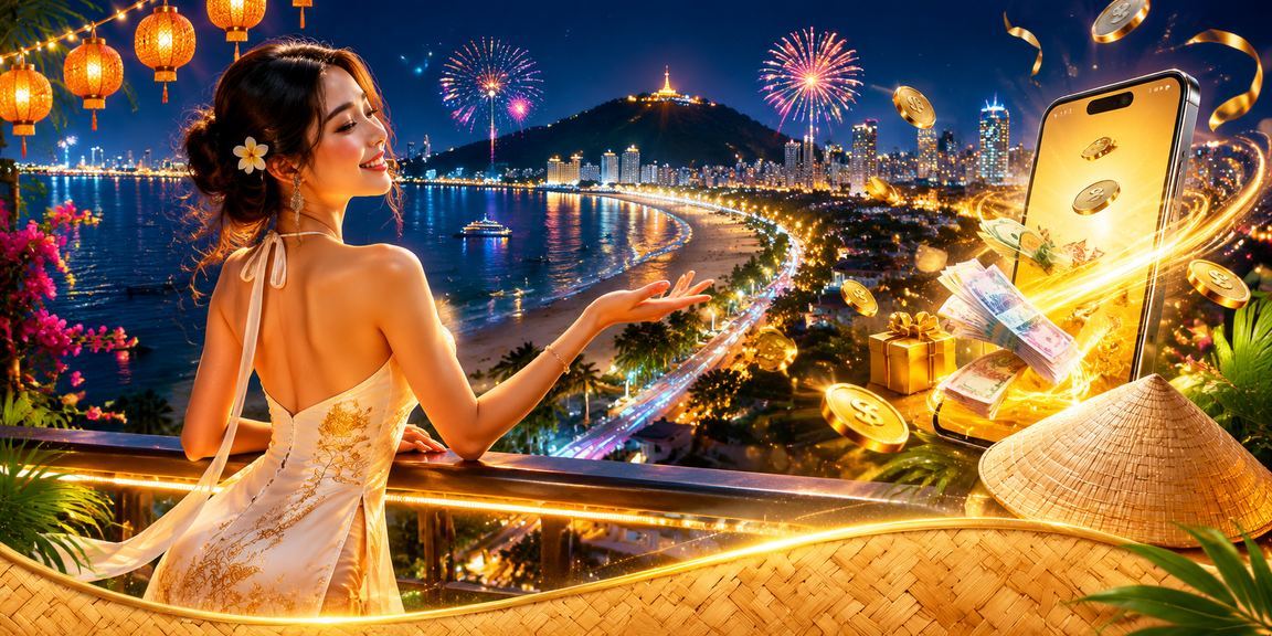 Người chơi tại Vũng Tàu nhận cashback thưởng với nón lá truyền thống